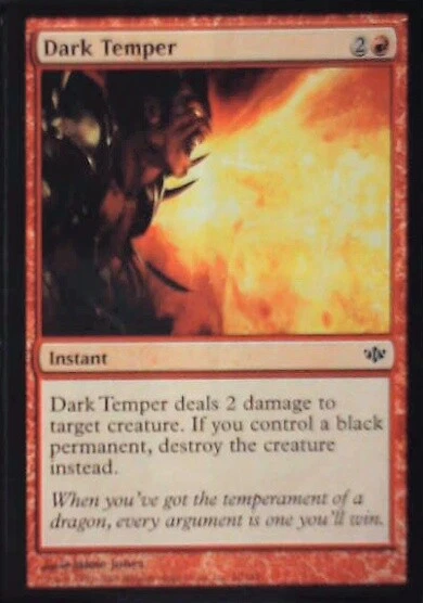 Dark Temper - Conflux: #61, Magic: The Gathering Lp R99 - Image 1 of 1