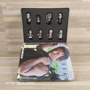 Daryl Dixon Walking Dead Collectible Chibis Set AMC Tin With 8 Chibi Figurines - Picture 1 of 13