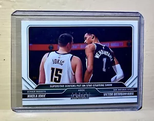 Nikola Jokic / Victor Wembanyama 2023-24 Panini #474 NBA Card 1 of 1929 - Picture 1 of 2