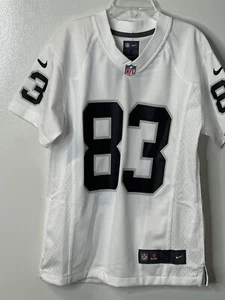 NWT Nike Darren Waller Las Vegas Oakland Raiders #83 White Jersey Youth SMALL - Picture 1 of 6