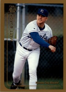 1999 Topps Traded & Rookies Matt Burch #T55