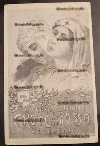 1916 Eröffnung Gebietslazarett Nr. 4 Rotes Kreuz in Benevent (Abb. Puchetti) - Bild 1 von 2