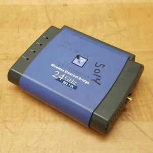 Linksys WET11 Wireless Ethernet Bridge, 2.4GHz, 802.11b - USED - Picture 1 of 4