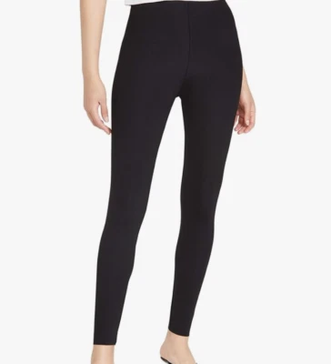 Leggings femininas de neoprene Commando cintura alta compressão preta tamanho P nova com etiquetas - Imagem 1 de 4