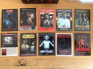 Zerocool Topps Stranger Things 4 2023 ¡Próximamente! Juego de 10 tarjetas de anuncios de video tienda - Imagen 1 de 5