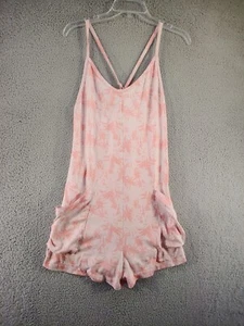 Flirtitude Active One Piece Large Womens Romper Sleepwear With Pockets - Picture 1 of 7
