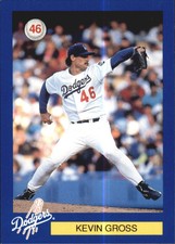 1994 Dodgers Police Baseball Card #9 Kevin Gross