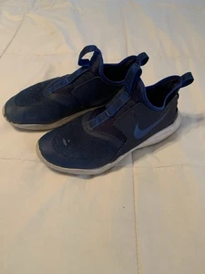 Nike Flex Runner Youth Athletic Shoes 5.5 Y Blue White AT4662-407 - Picture 1 of 8