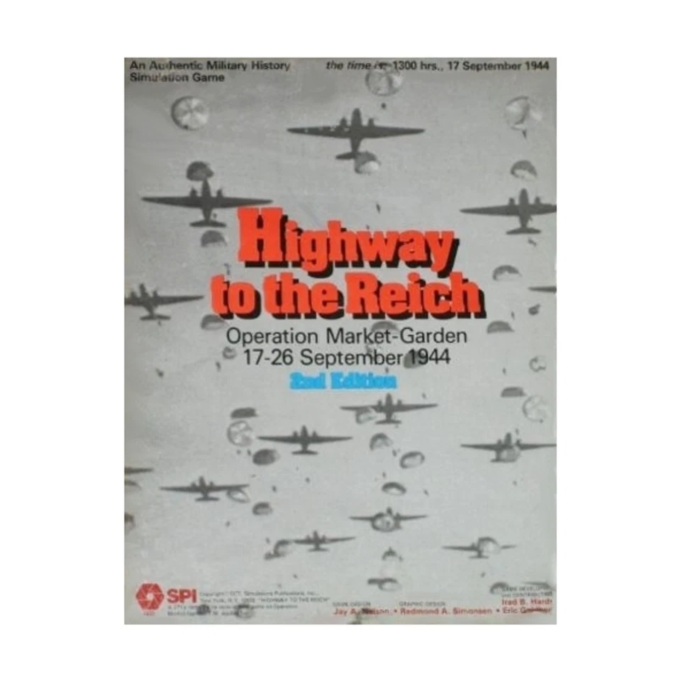 SPI Wargame Highway to the Reich (2nd Ed) VG+ - Image 1 of 1