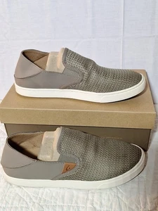Olukai Pehuea Slip On Sneakers Women's Sz 10 NEW Clay - Picture 1 of 8