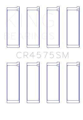Juego de rodamientos de biela King Engine CR4575SM para HYUNDAI I30 G4FC Foto 1 de 4
