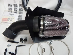 K&N Cold Air Filter Intake System Universal 3" Kit w/ Heat Shield Coupler Clamps - Bild 1 von 4
