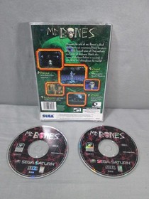 Sega Saturn MR. BONES Video Game Discs NO MANUAL 1996