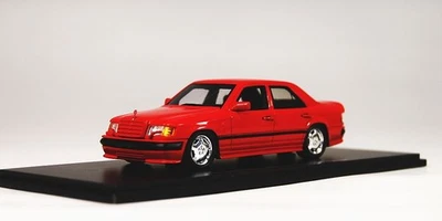 Spark S1042 1/43 Merceds Benz AMG 300 E5.6 The Hammer 1987 Voiture Modèle Rouge - Photo 1/4
