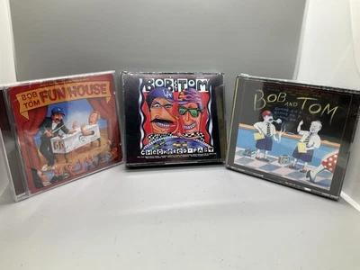 Bob and Tom CD set comedy Q95 Radio Morning Show  3 Set Lot - Image 1 of 4