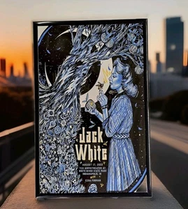 Poster concerto Jack White 2022 IN 11 X 17 incorniciato - Foto 1 di 2