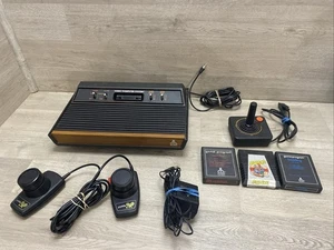 Atari 2600 4 Switch Gaming System w/ Extras & (3) Games - Picture 1 of 12