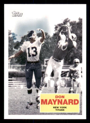 2009 Topps Flashback #FB7 Don Maynard - Image 1 of 2
