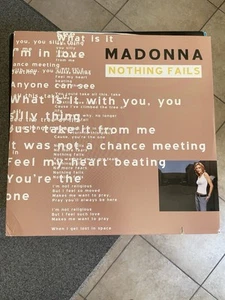 Madonna Nothing Fails Nobody Knows Me 12"x2" Maverick American life 2003 OOP - Picture 1 of 6