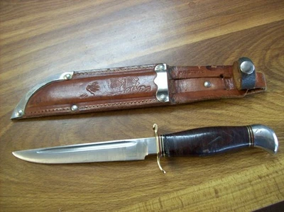 复古古董刀猎人 P. Holmberg Eskilstuna 瑞典 大约 1900 - 1930 年代 — 第 1/4 张图片