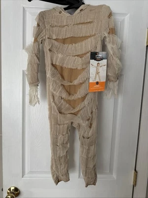 Disfraz de momia Hyde And Eek para niños talla 2-3T niño pequeño mono y capucha nuevo con etiquetas Foto 1 de 4
