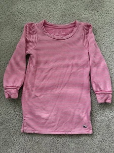 Vineyard Vines Mädchen Kleinkind gestreiftes Kleid Größe 3T zartrosa weiß - Bild 1 von 7