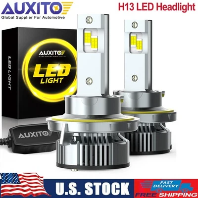 H13 LED Headlight Bulbs For Ford F150 2003-2015 F-250 F-350 Super Duty 2005-2023 Foto 1 de 4