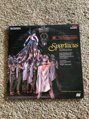 The Bolshoi Ballet SPARTACUS (LASERDISC, 1984) LD Extended Play - Image 1 of 3