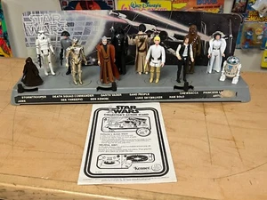 1978 KENNER STAR WARS MAIL-AWAY COLLECTOR'S ACTION STAND COMPLETE w/ FIRST 12 - Picture 1 of 21