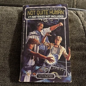 Not Quite Human #1 Batteries Not Included 1985 1st Archway Paperback Seth McEvoy - Picture 1 of 6