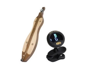 Mountain Dulcimer 4-String Vaulted Spruce, Walnut + Snark Tuner - Picture 1 of 7