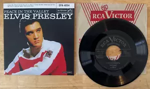 45 CANADA EP ELVIS PRESLEY PEACE IN THE VALLEY RCA EPA 4054 - Picture 1 of 2
