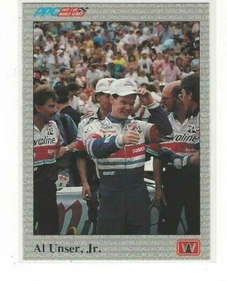 1990 A&S PPG INDY CAR WORLD SERIES ALL WORLD INDY RACING SINGLES #'S 1-100 - Image 1 of 2