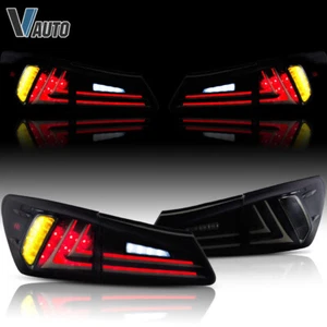 Par de luces VLAND para Lexus IS250 350 ISF 2006-2012 luces traseras LED completas ahumadas - Imagen 1 de 5