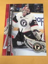 Francois Brassard Signed Quebec Remparts QMJHL Card Ottawa Senators 3