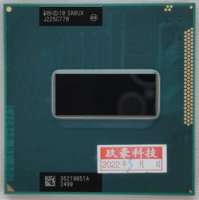 Genuine Intel Core i7-3630QM CPU 2.4 GHz 8MB Cache Processor Socket G2 SR0UX - Image 1 of 2