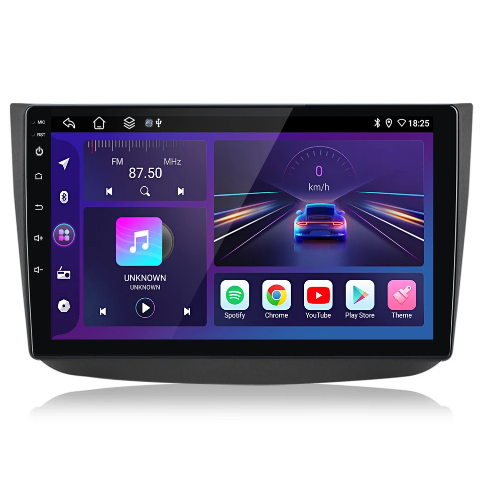 9" Android 14 Für Fiat Ducato 2011-2022 Autoradio GPS NAVI SAT DAB+ Carplay WIFI - Bild 1 von 4