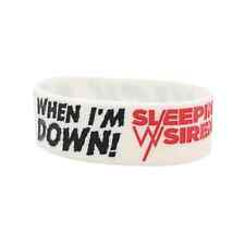 Sleeping with Sirens "Kick Me When I'm Down" Silicone Bracelet