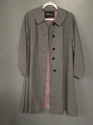 Vintage 1950s/1960s  A Vassar Creation by Modern Deb Wool Coat Union Made.  - Image 1 of 4