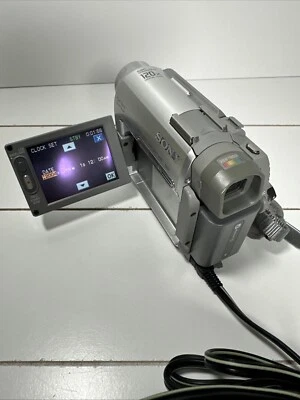 Sony Handycam DCR-HC30 Mini DV Camcorder FOR PARTS Touch Screen & Lens Problem - Image 1 of 4