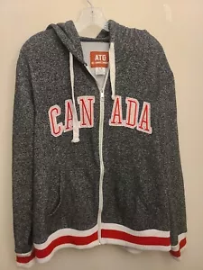All Things Canada graues Zip Sweatshirt Hoodie Gr. L - Bild 1 von 4