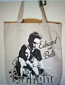 Twilight Edward and Bella Gray Tote Bag New With Tags. NWT - Picture 1 of 4