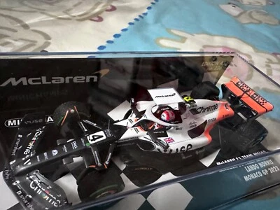Minichamps 1:43 McLaren F1 MCL60 F1 Triple Crown Monaco GP 2023 Lando Norris NEW - Image 1 of 4