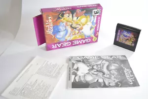Aladdin Disney Game Gear GG juego ntsc SEGA auténtico CIB - Imagen 1 de 19