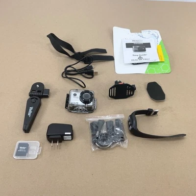 Vivitar DVR786HD Waterproof Action Camera 1080p HD w/ Mount & Accessories - Image 1 of 4