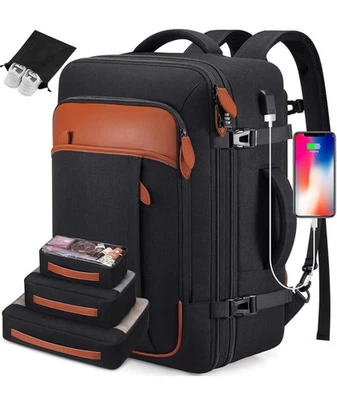 Mochila para portátil Bagsure de 17 pulgadas, bolsa de mano aprobada para hombres y mujeres impermeable Foto 1 de 4