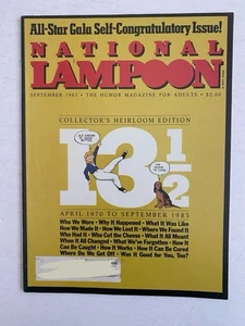 VTG National Lampoon Magazine September 1983 All-Star Gala Self-Congratulatory - Picture 1 of 5