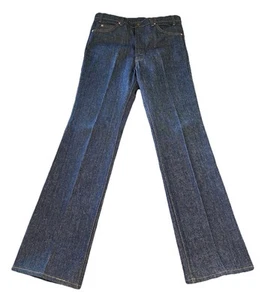 VTG Levis 517 Jeans Mens 36X34 Blue Bootcut Orange Tab 90s(?) Made In USA Denim - Picture 1 of 22