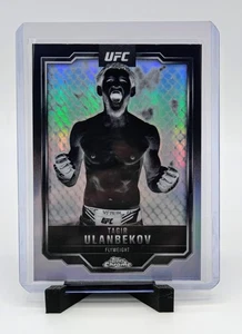 2025 Topps cromo UFC Tagir Ulanbekov #109 refractor negativo - Imagen 1 de 2