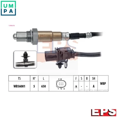 LAMBDA SENSOR 1.998.414 FOR FORD MONDEO/IV/Van/Turnier GRAND/C-MAX KUGA/VAN/II - Image 1 of 4